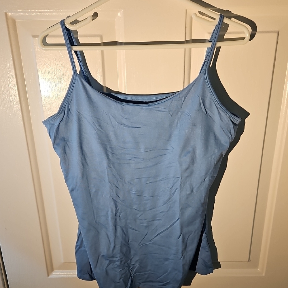 New York & Company Light Blue Camisole